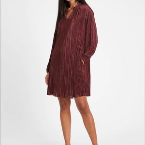 Banana Republic Plisse Swing Dress
